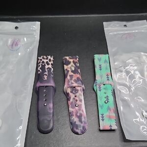 Trendy Animal Print and Geometric Watch Bands